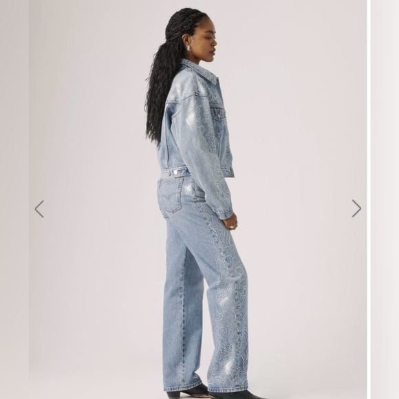NWT BEYONCÉ X LEVI'S® 501® CURVE JEANS - Picture 10 of 12